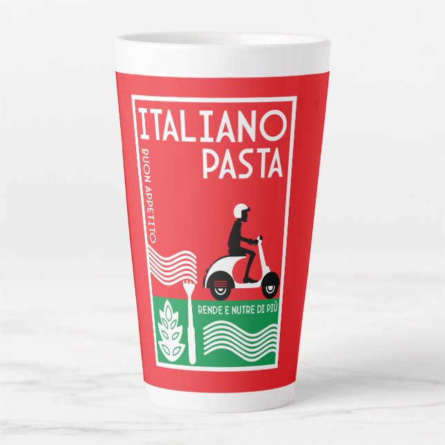 Italian Cook Latte Mug (Front)
