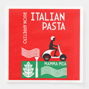 Italian Cook Napkin