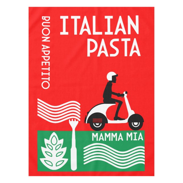 Italian Cook Tablecloth (Front)