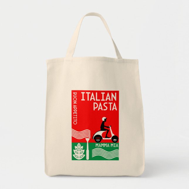 Italian Cook Tote Bag (Front)