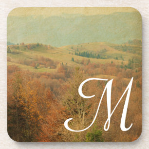 Italian Country Side Rollin Monogram Drink Coaster
