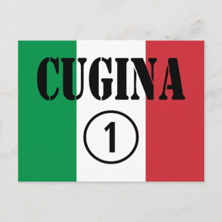 Italian Cousins Girls : Cugina Numero Uno Postcard