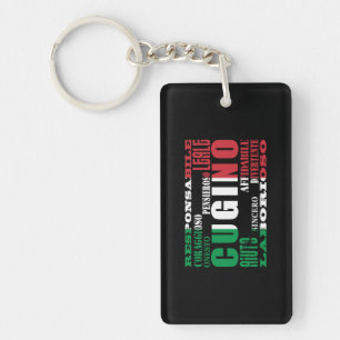 Italian Cousins : Qualities Key Ring