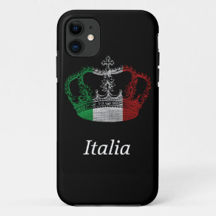 Italian Crown Flag Phone Case
