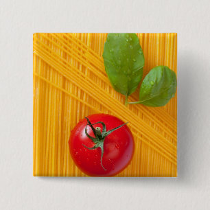 Italian Cuisine 15 Cm Square Badge