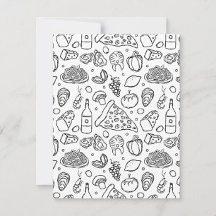 Italian Cuisine Authentic Italian RisottoLover Holiday Card