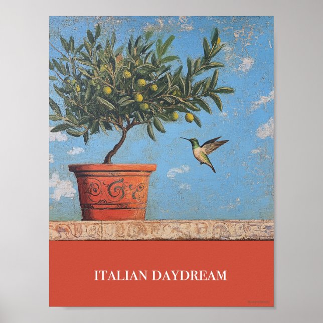 Italian Daydream Poster  (Front)