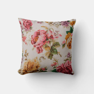 Italian Design with the Beauty of Flowers Cushion