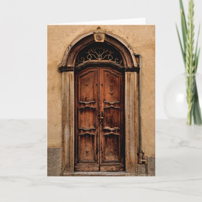 Italian Door Card (Front)