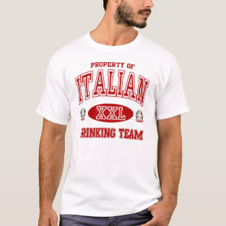Italian Drinking Team T-Shirt