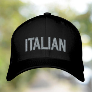 Italian embroidered cap