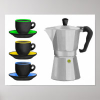Italian Espresso Coffee Pot