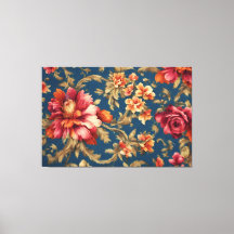 Italian Exquisite Vintage Grande Flowers