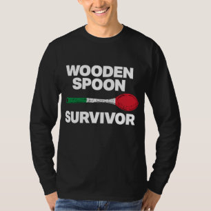 Italian Family - Funny Wooden Spoon Survivor T-Shirt
