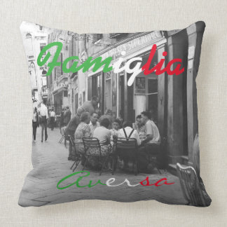 Italian Family Pillow - Famiglia Accent Pillow
