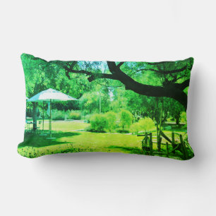 Italian Feel Villa Garden Cushion Throw Pillow