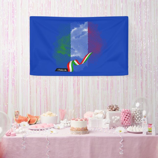 Italian flag banner (Party)