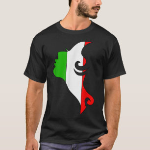 Italian Flag Boots Italy Naples T-Shirt