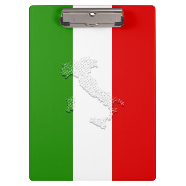 Italian flag clipboard (Front)