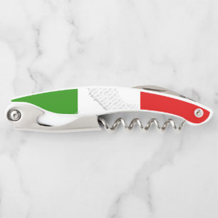 Italian flag corkscrew