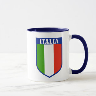 Italian Flag Crest Mug