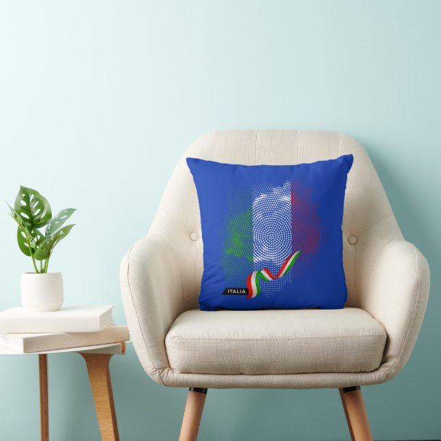 Italian flag cushion (Chair)