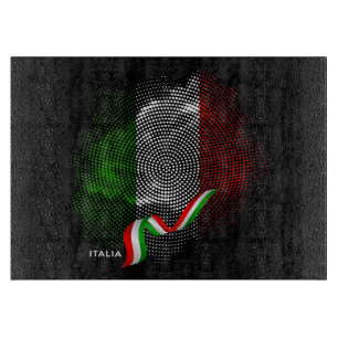 Italian flag cutting board
