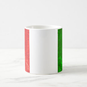 Italian Flag Design Coffee Mug