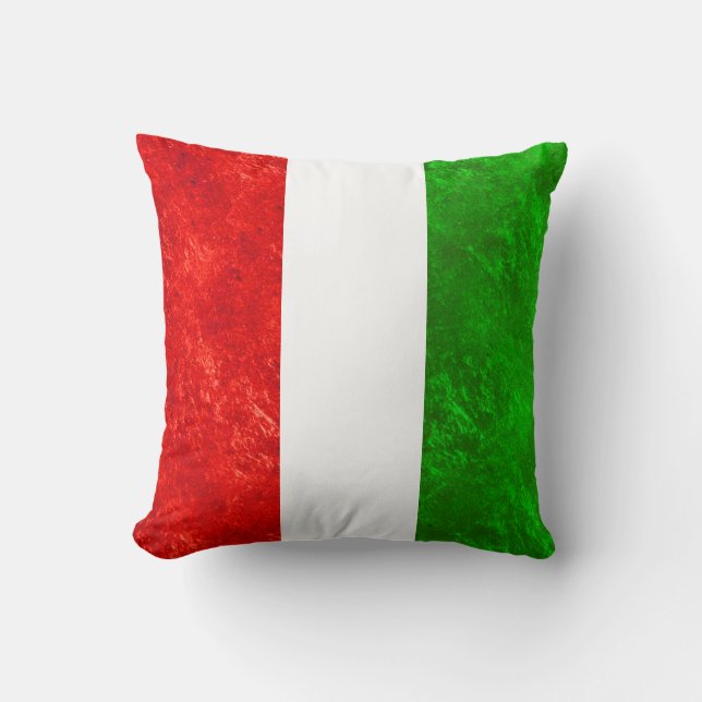 Italian Flag Design Cushion (Front)