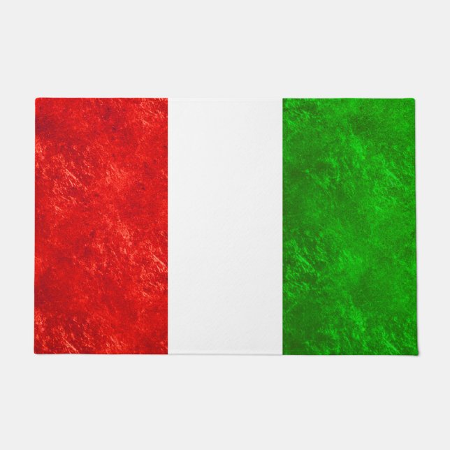 Italian Flag Design Doormat (Front)