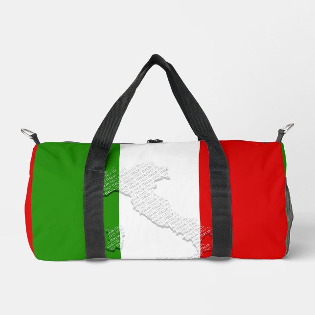 Italian flag duffle bag (Front)