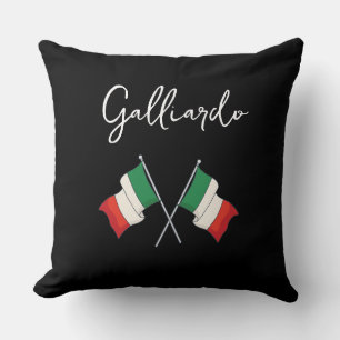 Italian Flag Family Reunion Cushion