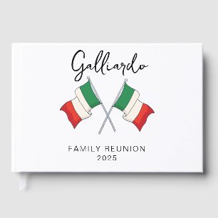 Italian Flag Family Reunion  Guest Book