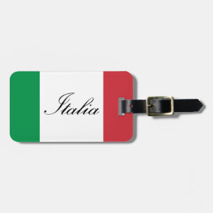Italian Flag - Flag of Italy - Italia Luggage Tag