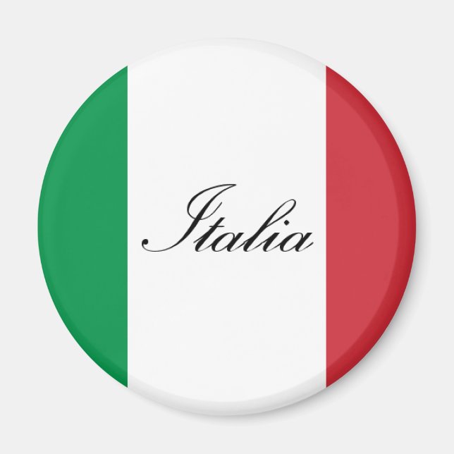 Italian Flag - Flag of Italy -  Italia Magnet (Front)