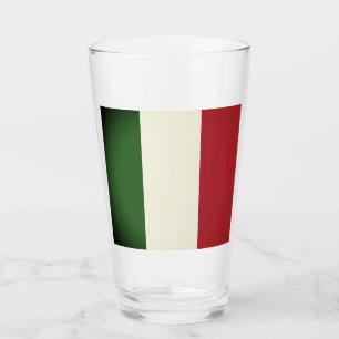 Italian Flag Glass