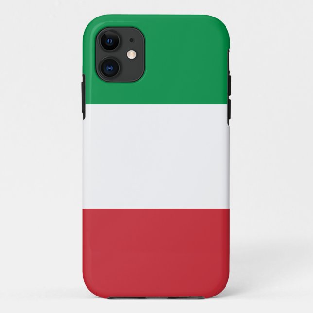 Italian Flag iPhone 5 Case-Mate Barely There™ Case (Back)