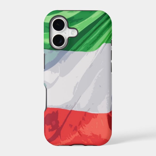 Italian Flag iPhone Case (Back)