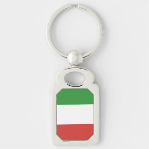Italian Flag Key Ring