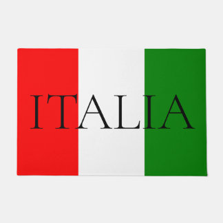 Italian Flag Large ITALIA Doormat