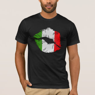 Italian Flag Lips T-Shirt