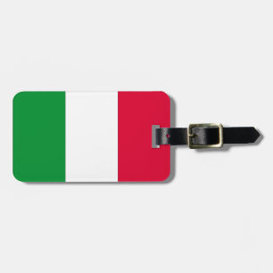 Italian Flag Luggage Tag