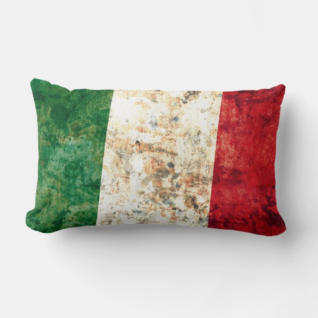 Italian Flag Lumbar Cushion (Front)
