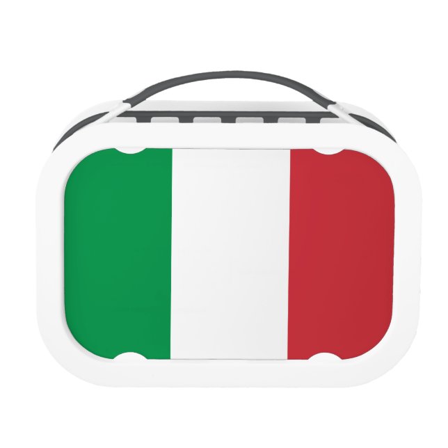 Italian flag lunch box | Tricolore design (Front)