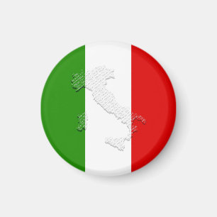 Italian flag magnet