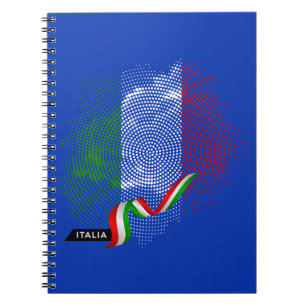 Italian flag notebook