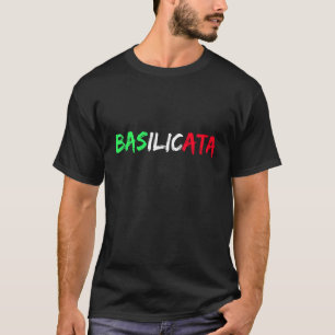 Italian Flag Of Basilicata Region T-Shirt