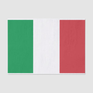 Italian flag of Italy gift wrapping tissue paper