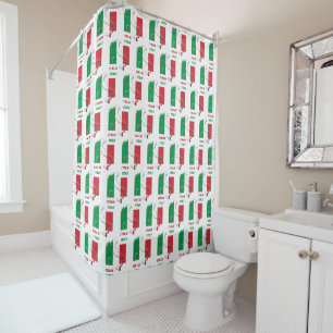 Italian FLAG OF ITALY Italia Shower Curtain