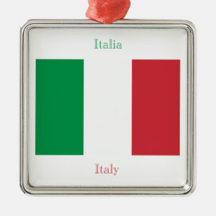 Italian Flag Ornament